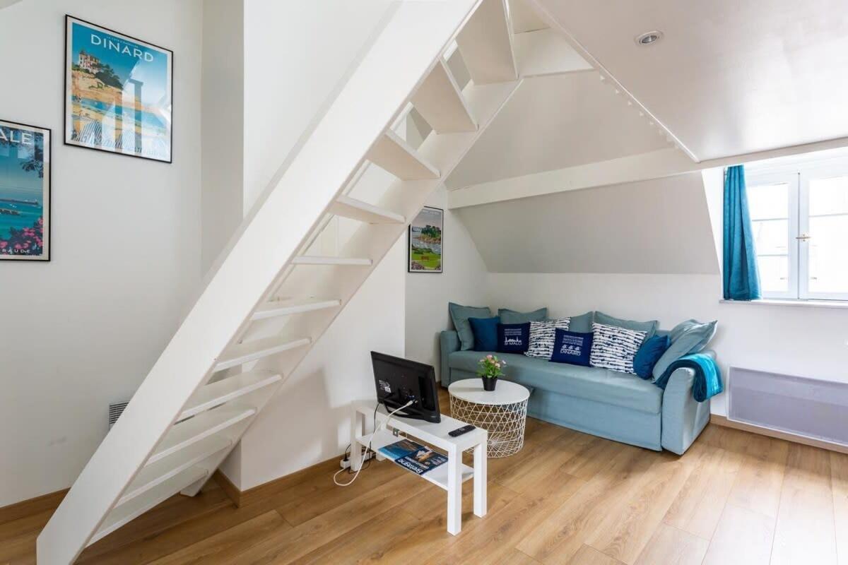 Апартаменты Le Petit Pastel - Joli Duplex - Proche De La Plage Сен-Мало Экстерьер фото
