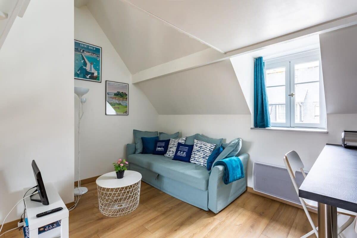 Апартаменты Le Petit Pastel - Joli Duplex - Proche De La Plage Сен-Мало Экстерьер фото