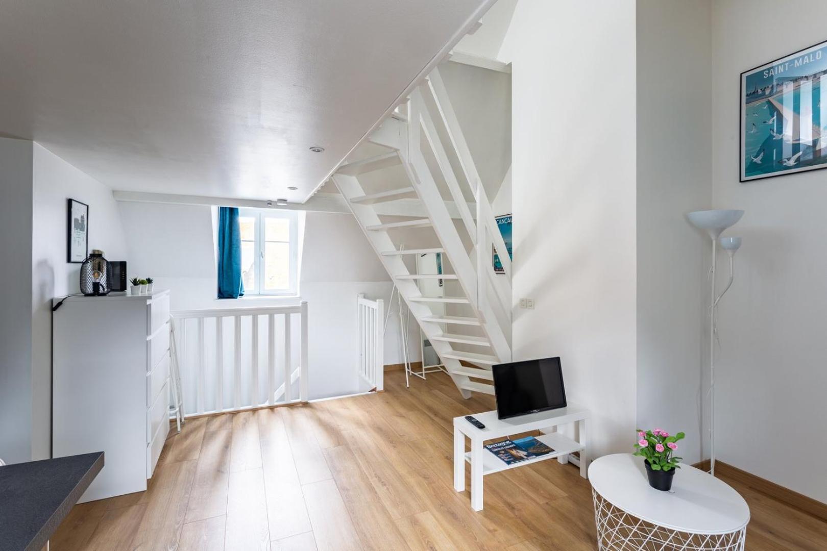 Апартаменты Le Petit Pastel - Joli Duplex - Proche De La Plage Сен-Мало Экстерьер фото