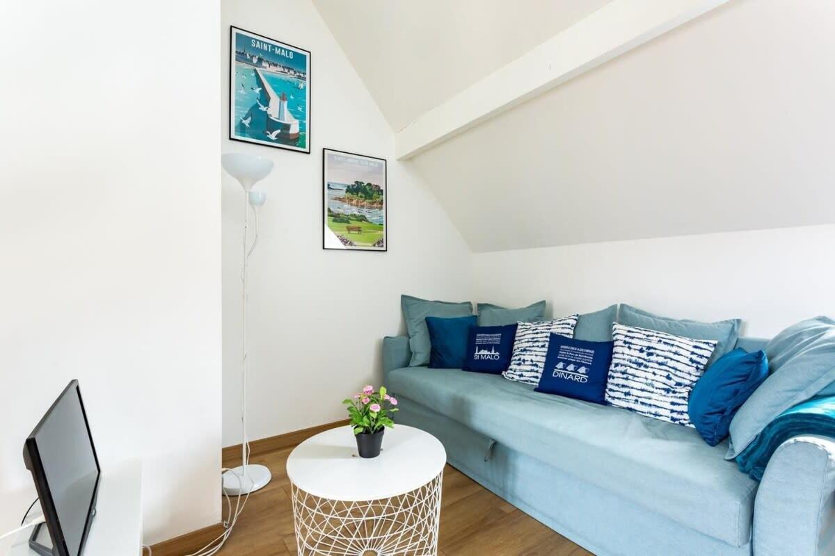Апартаменты Le Petit Pastel - Joli Duplex - Proche De La Plage Сен-Мало Экстерьер фото