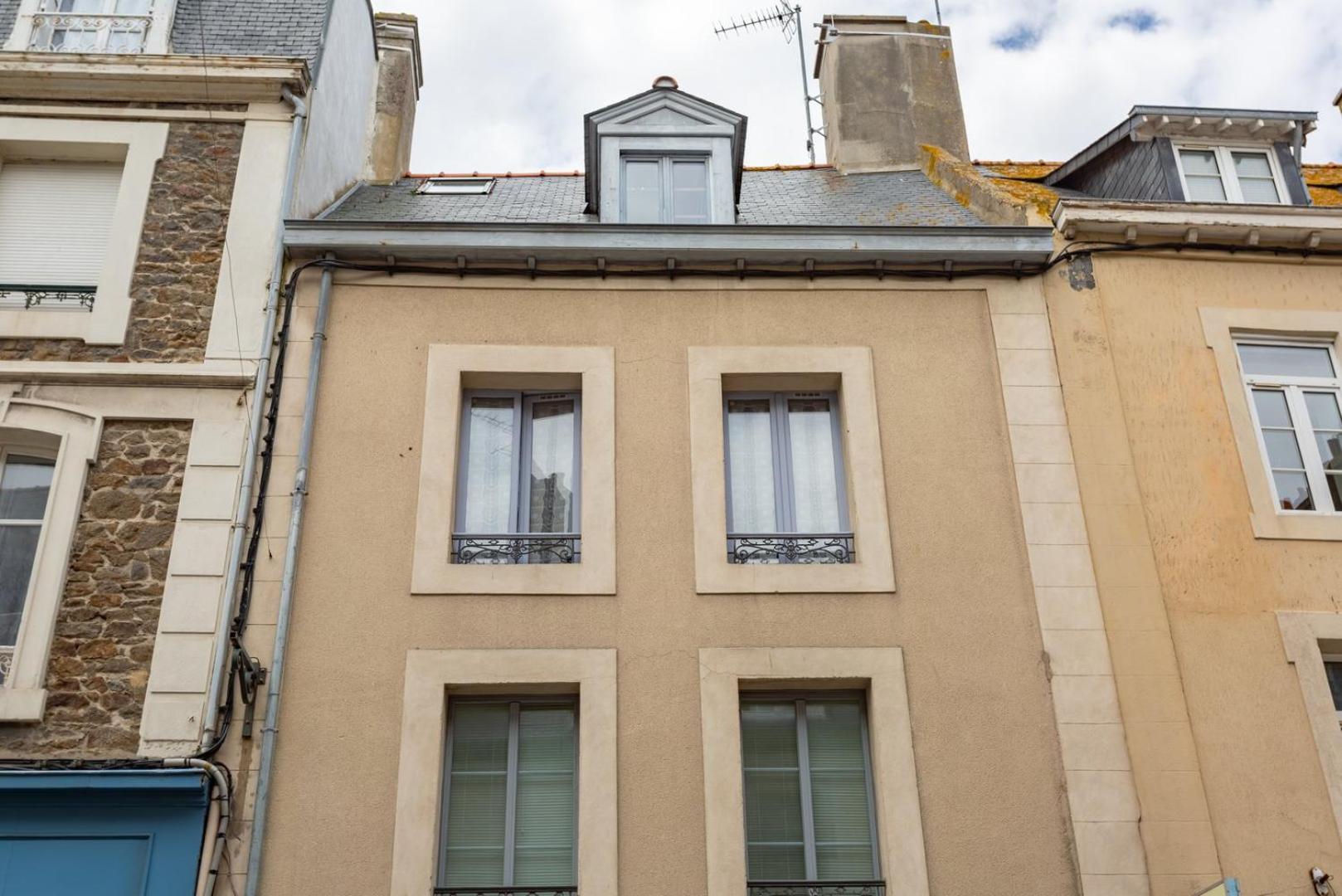 Апартаменты Le Petit Pastel - Joli Duplex - Proche De La Plage Сен-Мало Экстерьер фото