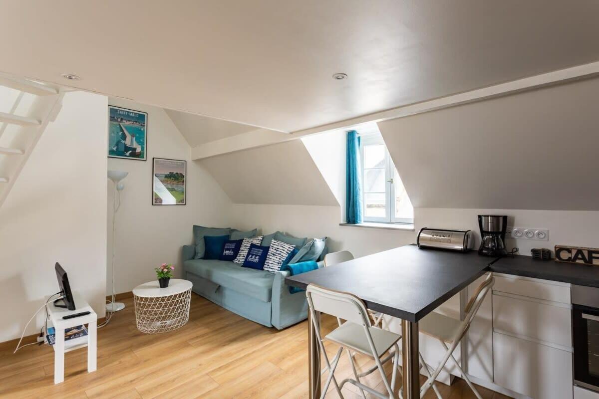 Апартаменты Le Petit Pastel - Joli Duplex - Proche De La Plage Сен-Мало Экстерьер фото